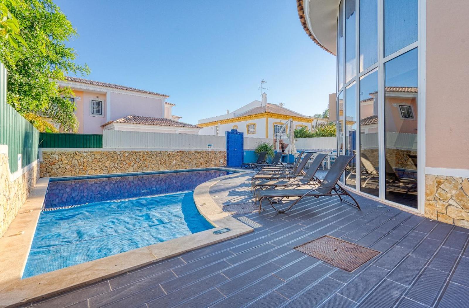 Full Private 300Sqm Villa Jacuzzi Heated Pool Ideal & Quiet Location Albufeira Luaran gambar